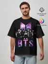Мужская футболка оверсайз / BTS ARMY