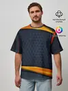 Мужская футболка оверсайз / Sport Dark style