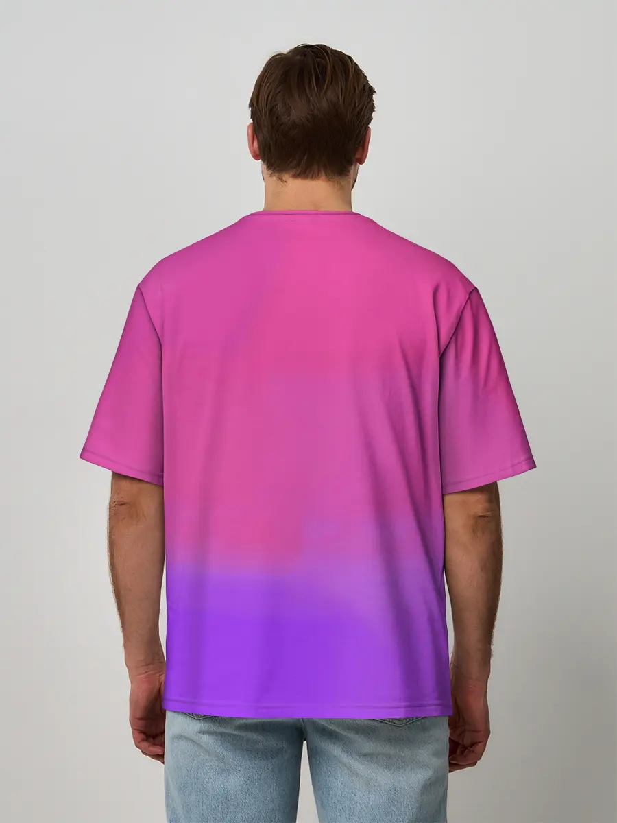 Мужская футболка оверсайз / King of the wild