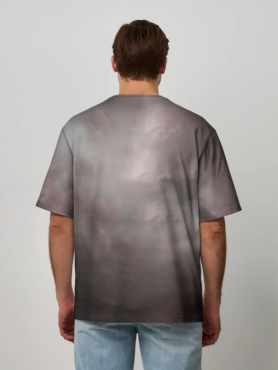 Мужская футболка оверсайз / СУПЕРБАЙК