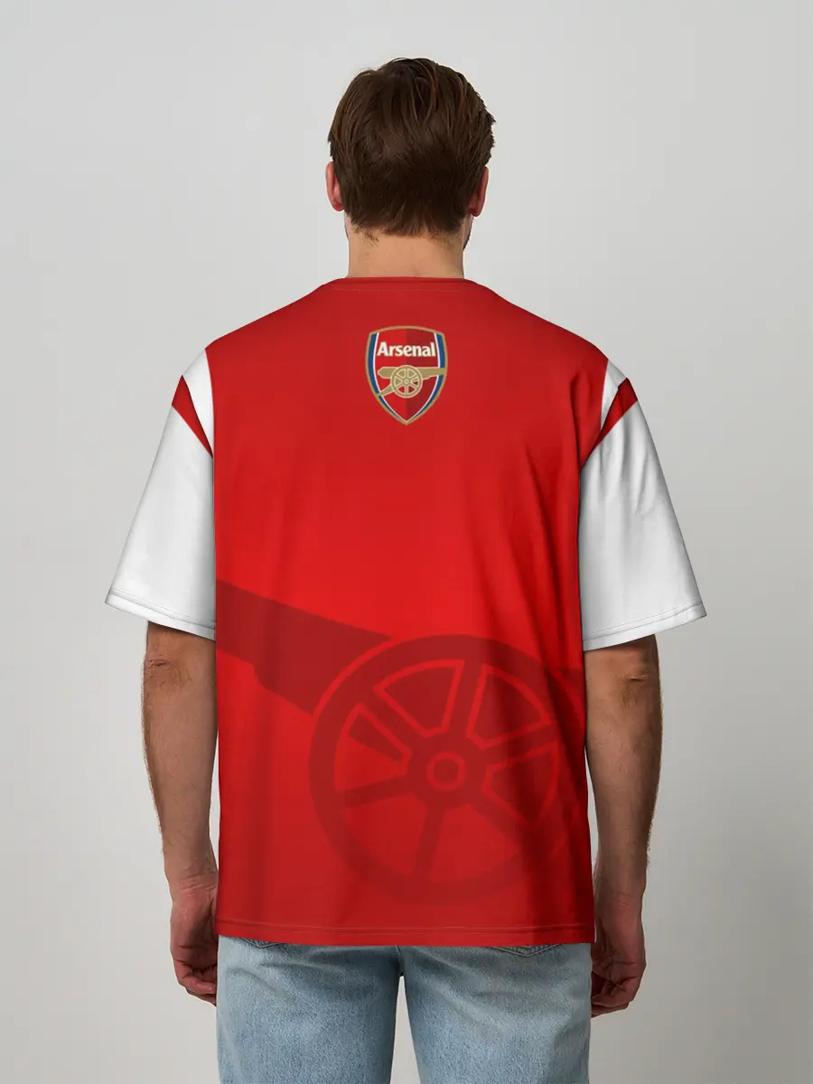 Мужская футболка оверсайз / Arsenal