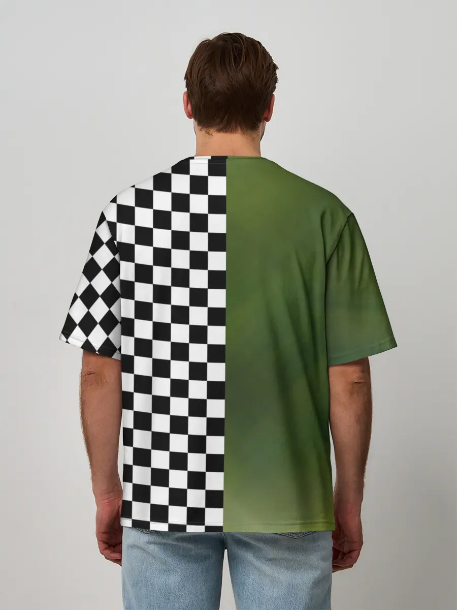 Мужская футболка оверсайз / Френдзона Кроки