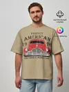 Мужская футболка оверсайз / AMERICAN CAR