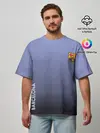 Мужская футболка оверсайз / Barcelona