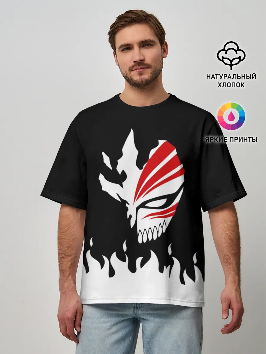 Мужская футболка оверсайз / BLEACH