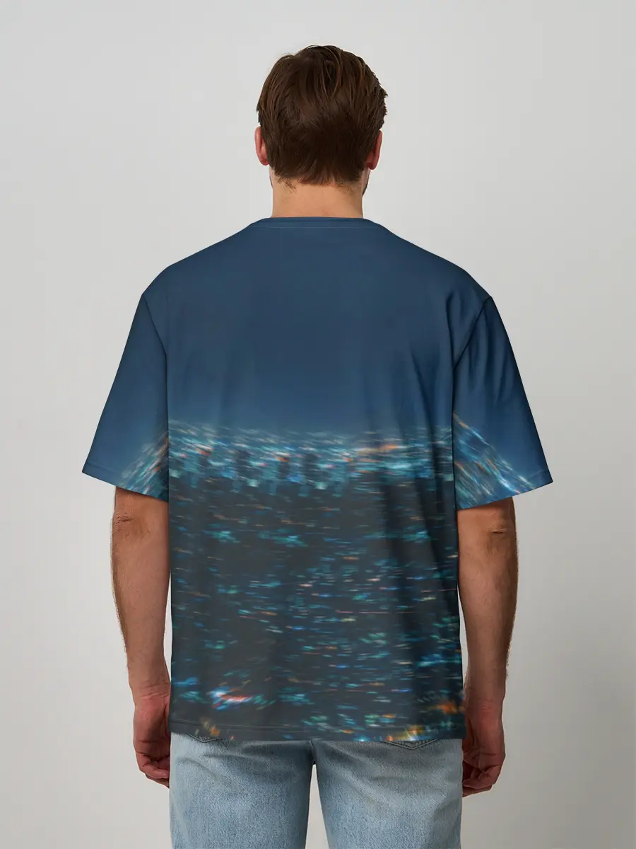 Мужская футболка оверсайз / Origami Tobiichi