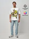Мужская футболка оверсайз / Шрек и Осел Мультфильм