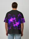 Мужская футболка оверсайз / NEON Liquid