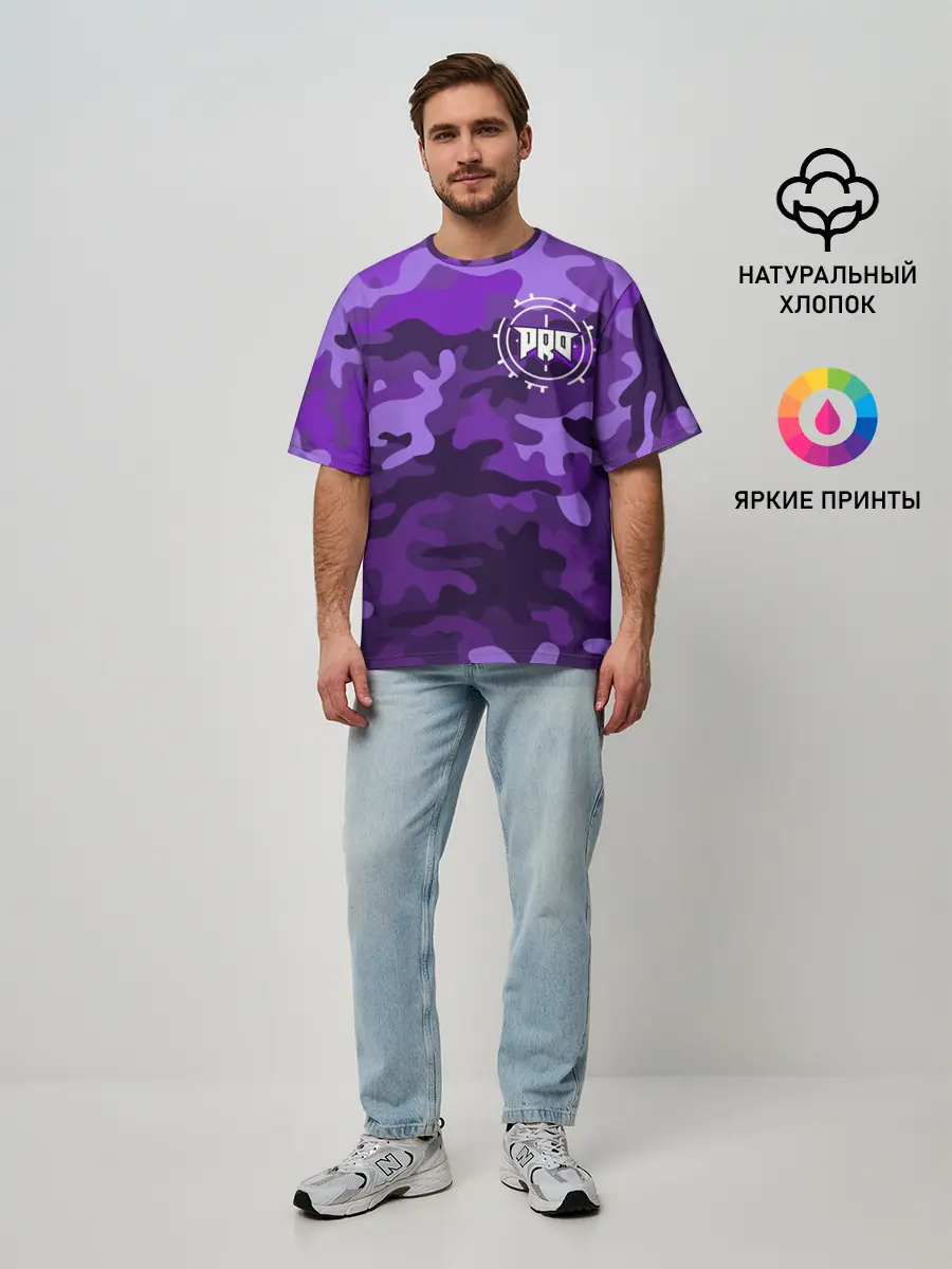 Мужская футболка оверсайз / pro100