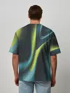 Мужская футболка оверсайз / Wave