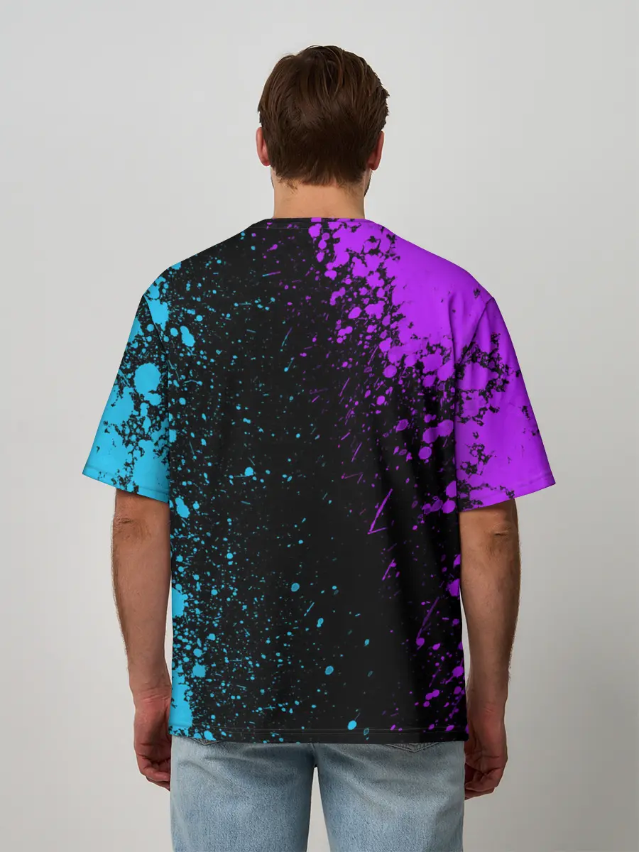 Мужская футболка оверсайз / MARSHMELLO