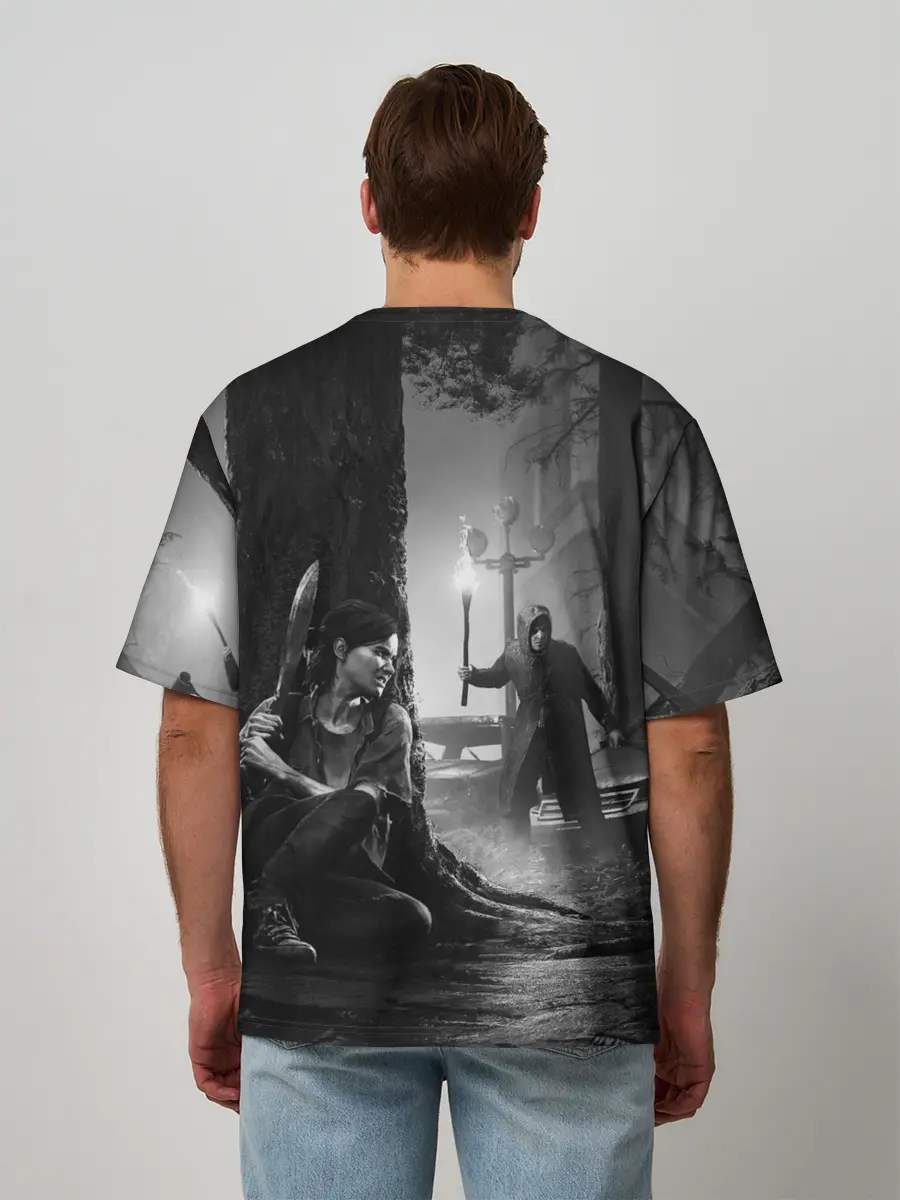 Мужская футболка оверсайз / THE LAST OF US 2