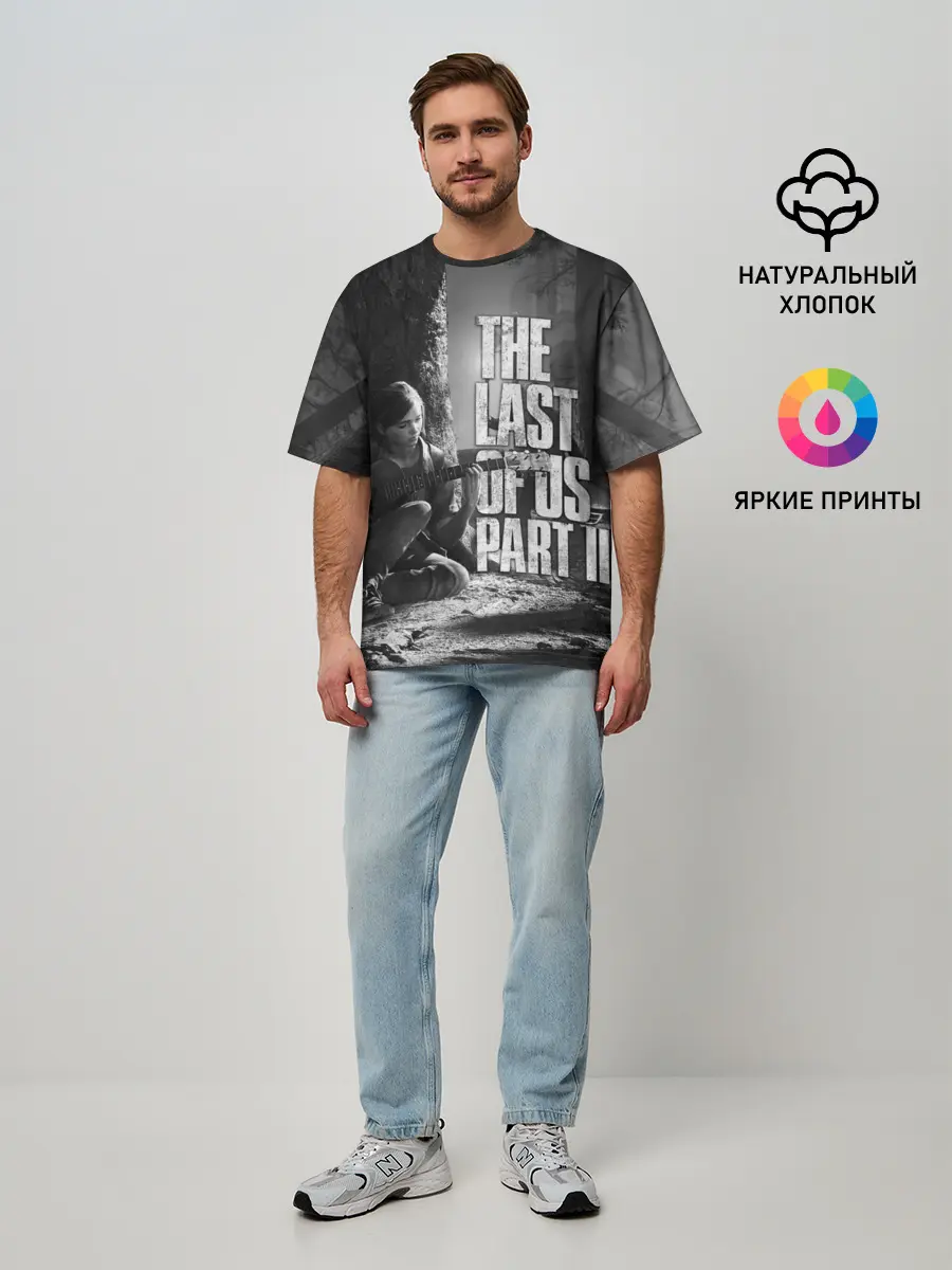Мужская футболка оверсайз / THE LAST OF US 2