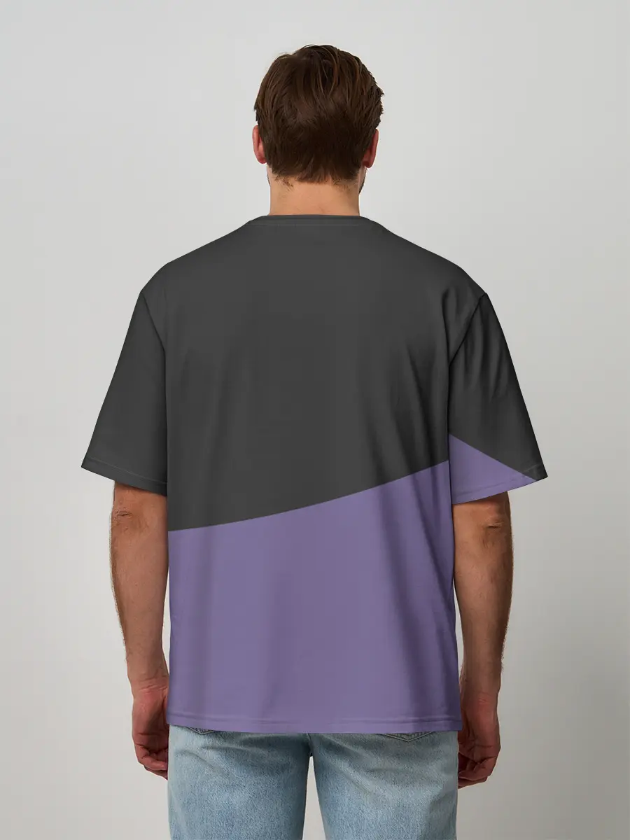 Мужская футболка оверсайз / Valorant - Omen