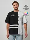 Мужская футболка оверсайз / Infiniti