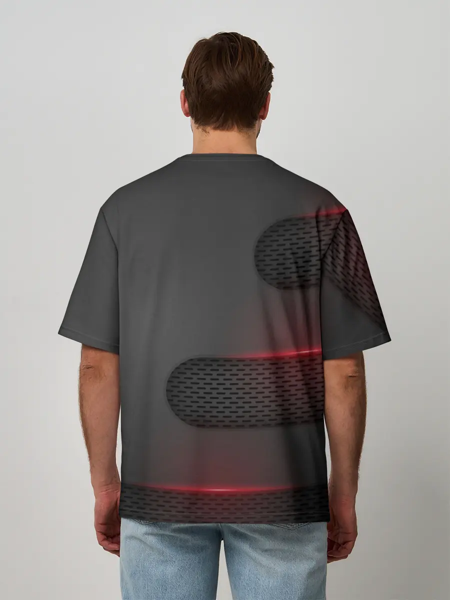 Мужская футболка оверсайз / AUDI