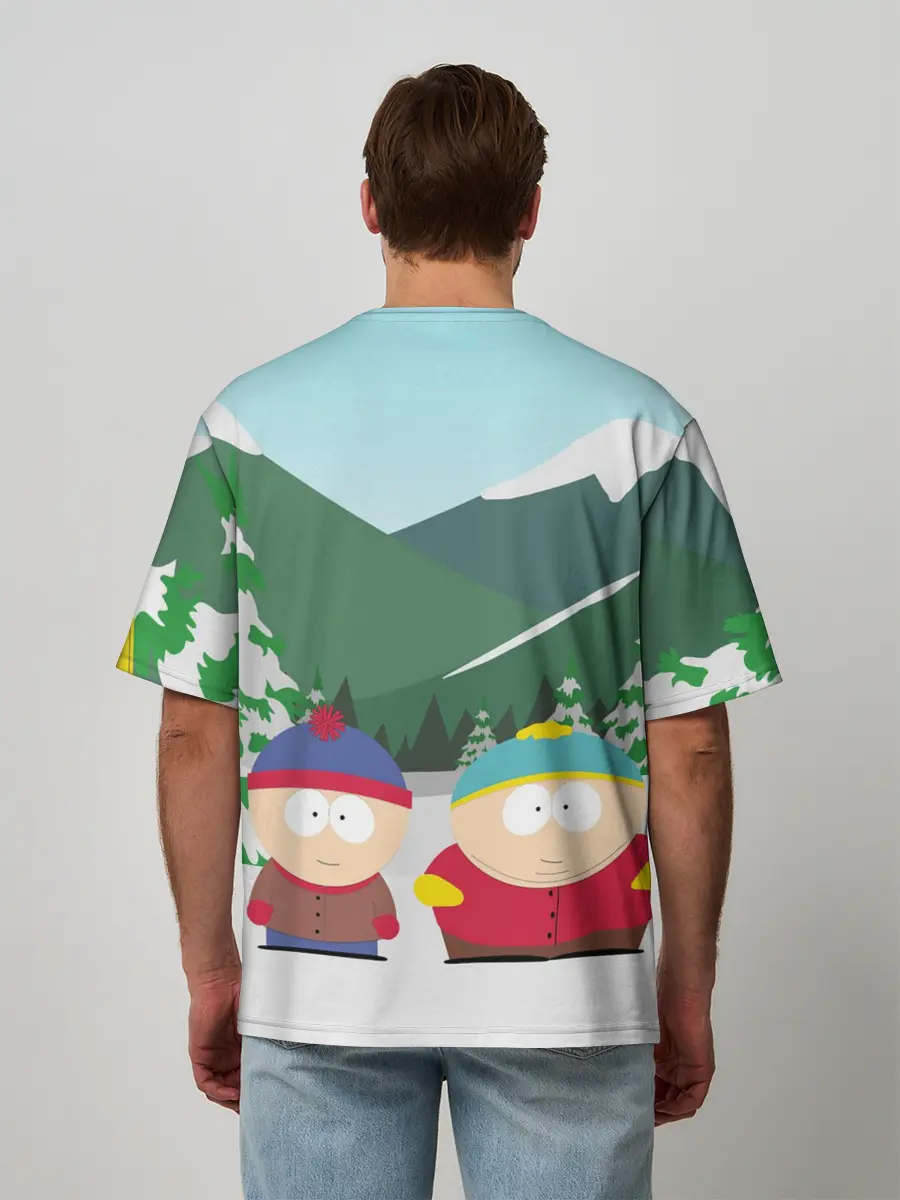 Мужская футболка оверсайз / ЮЖНЫЙ ПАРК | SOUTH PARK