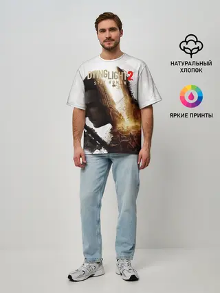 Мужская футболка оверсайз / Dying Light 2 Original
