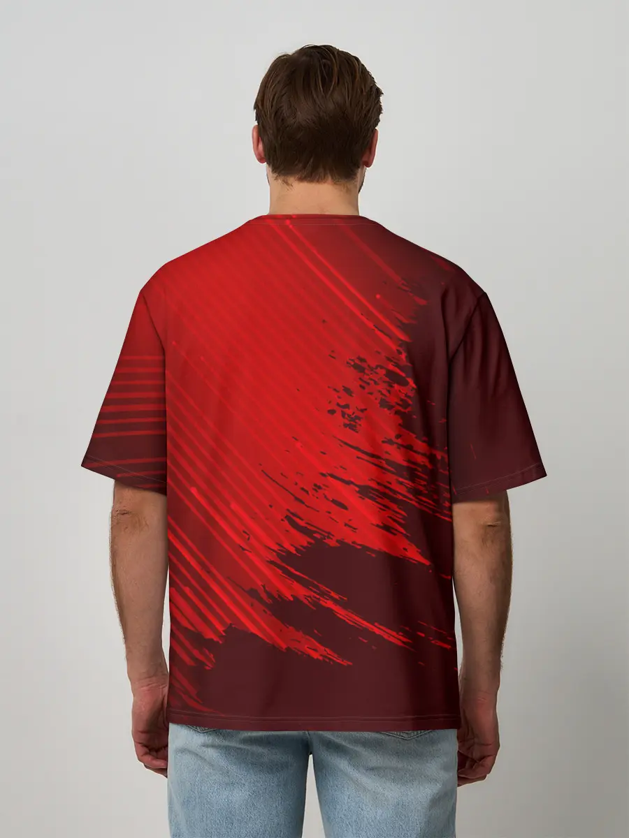 Мужская футболка оверсайз / MANCHESTER UNITED