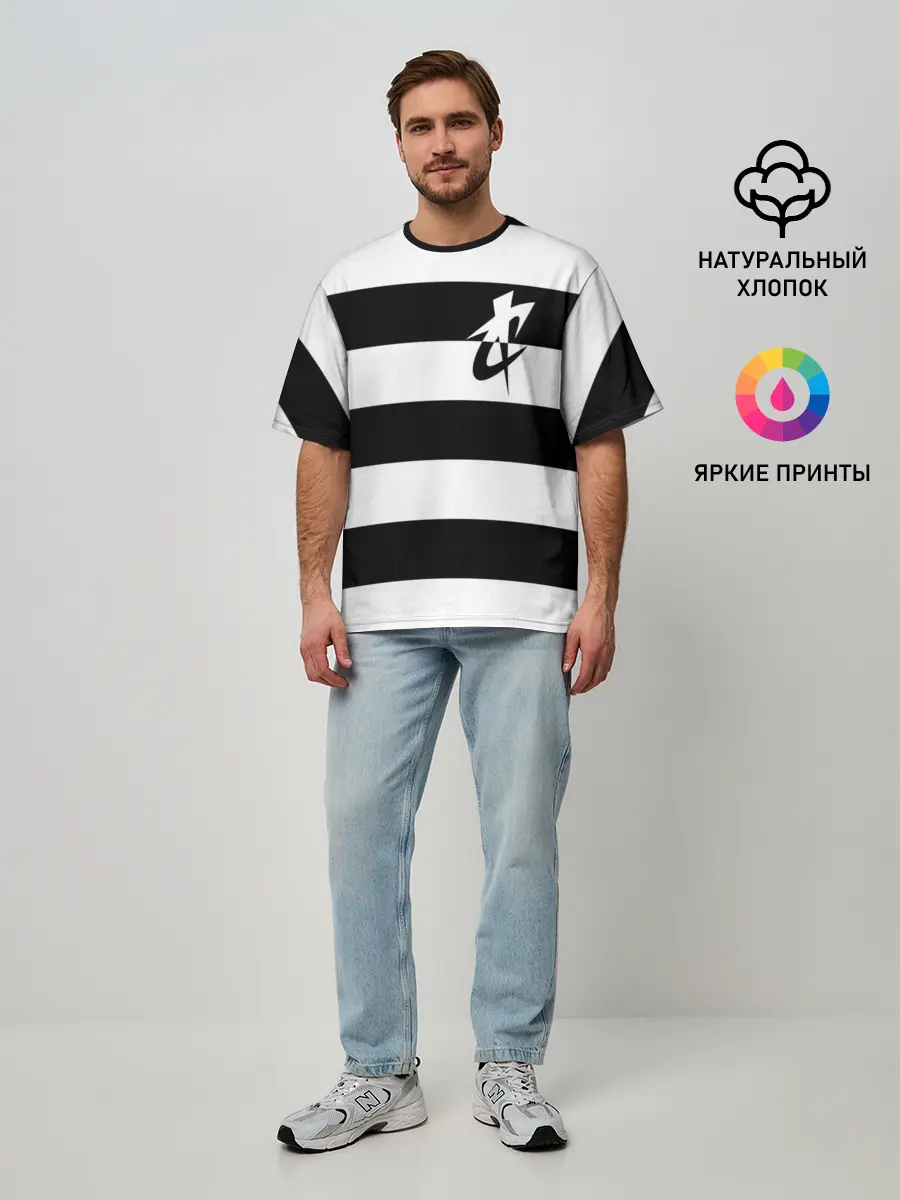 Мужская футболка оверсайз / Рок-группа Синдикат