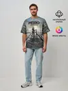 Мужская футболка оверсайз / METRO: Exodus