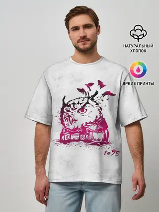 Мужская футболка оверсайз / Three Days Grace