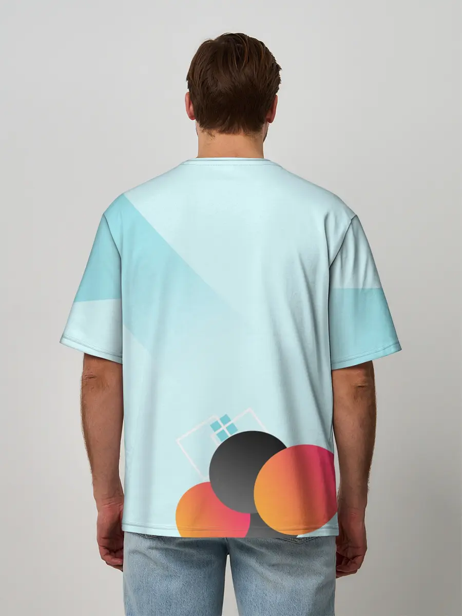 Мужская футболка оверсайз / Mai