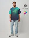 Мужская футболка оверсайз / GALAXY