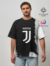 Мужская футболка оверсайз / JUVENTUS