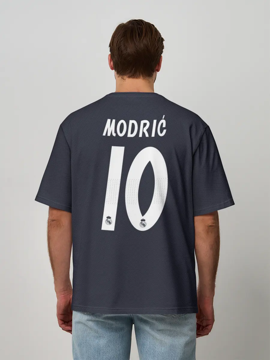 Мужская футболка оверсайз / Modric away 18-19