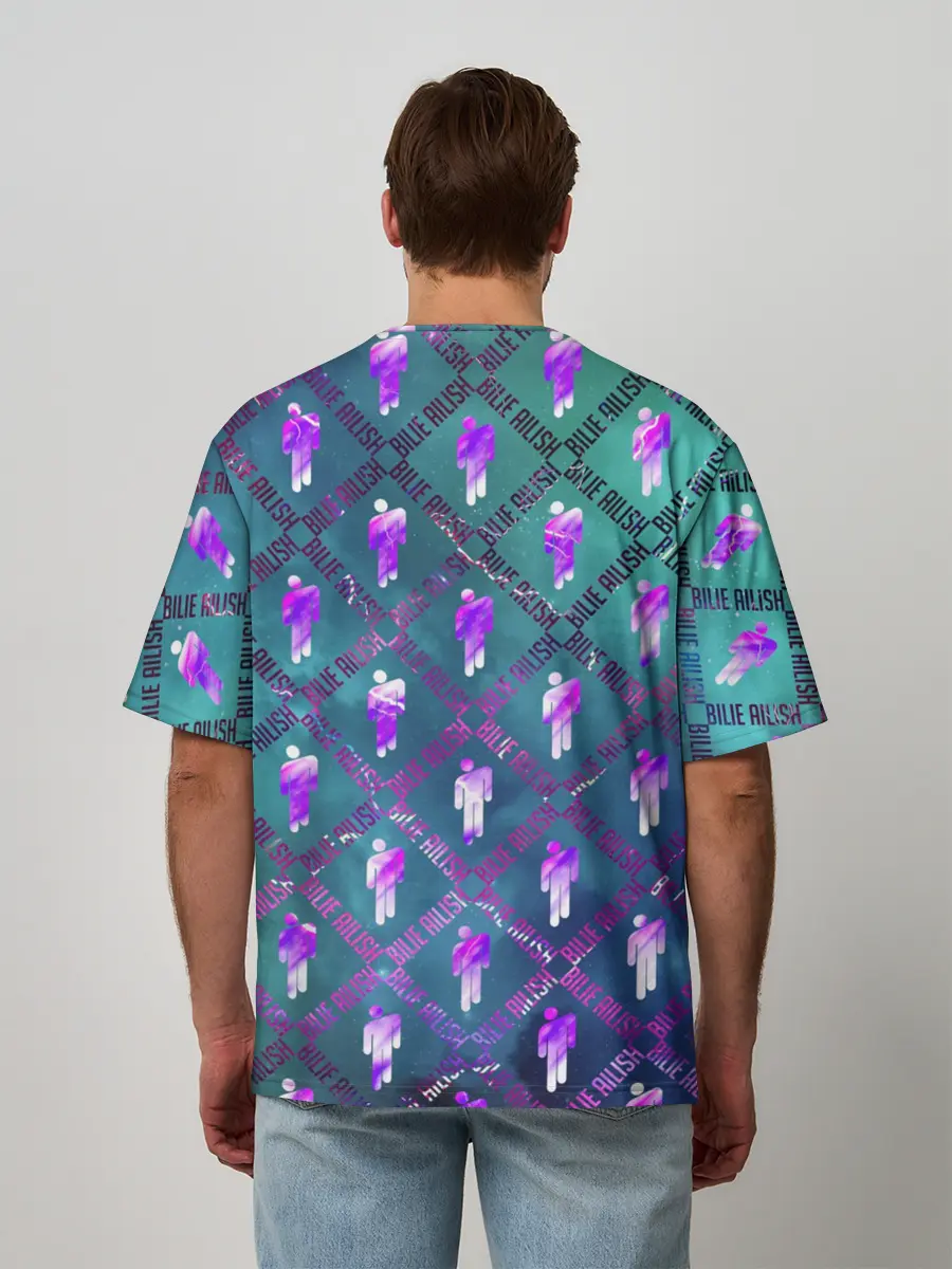 Мужская футболка оверсайз / BILLIE EILISH