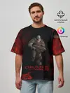 Мужская футболка оверсайз / NPC | GEARS OF WAR