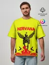 Мужская футболка оверсайз / NIRVANA