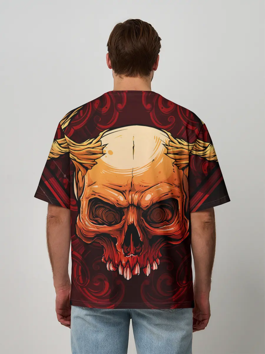 Мужская футболка оверсайз / Bullet For My Valentine