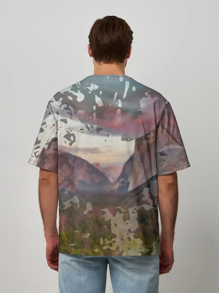 Мужская футболка оверсайз / Доктор Стоун