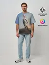 Мужская футболка оверсайз / Дикая Охота