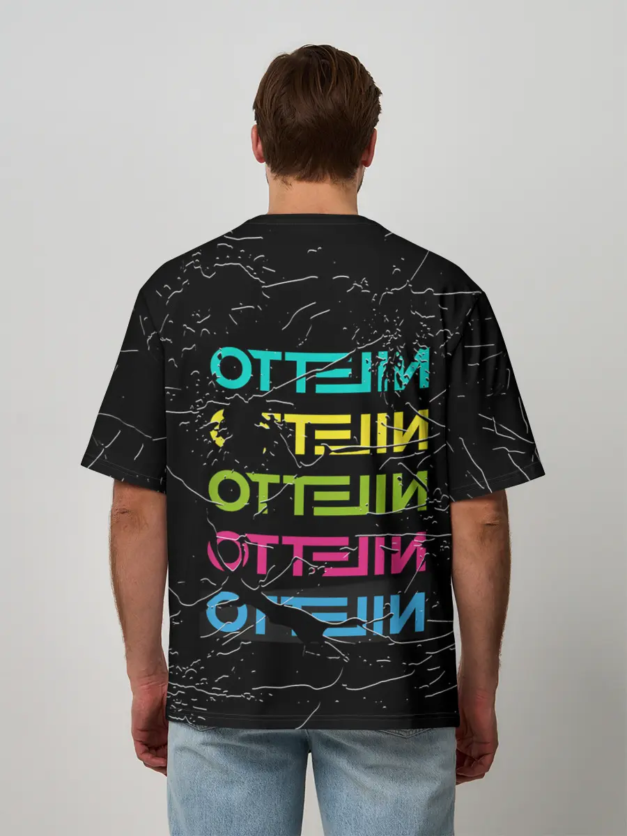 Мужская футболка оверсайз / NILETTO