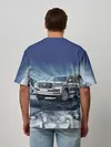 Мужская футболка оверсайз / Land Cruiser 200
