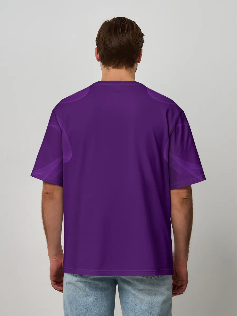 Мужская футболка оверсайз / БААЛ | ЭИ | ГЕНШИН