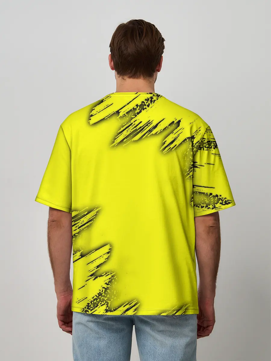 Мужская футболка оверсайз / Pikachu Pika Pika