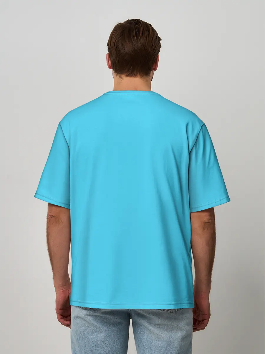 Мужская футболка оверсайз / Как приручить дракона