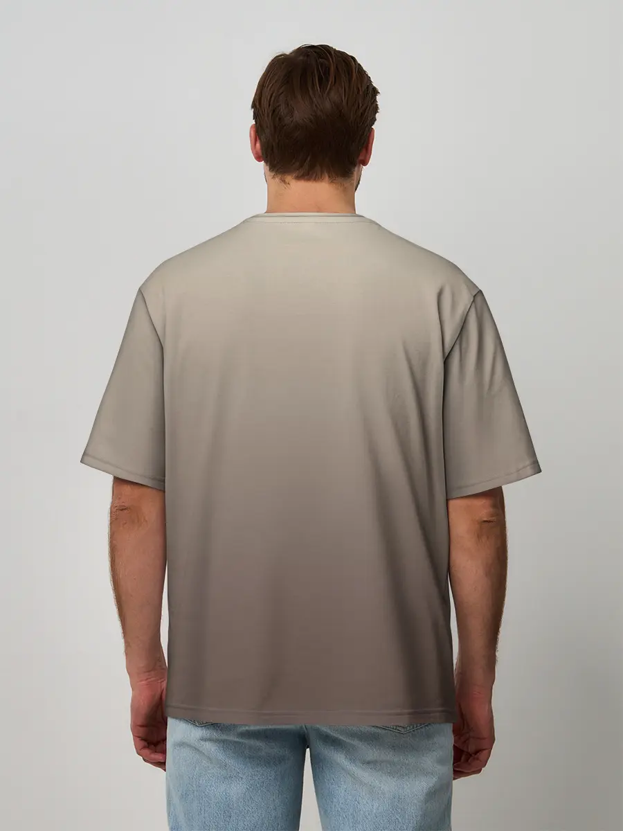 Мужская футболка оверсайз / сварливый кот мем нет