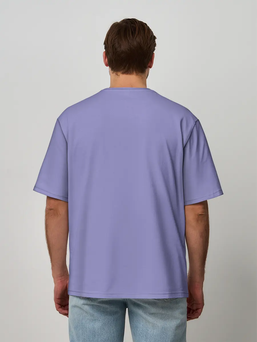 Мужская футболка оверсайз / Сейлор Сатурн