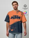 Мужская футболка оверсайз / KTM | ГРАНЖ