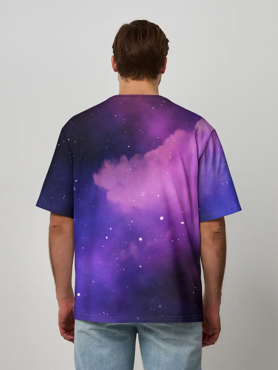 Мужская футболка оверсайз / Как приручить дракона