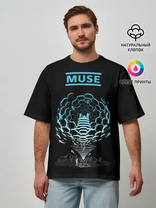 Мужская футболка оверсайз / Muse