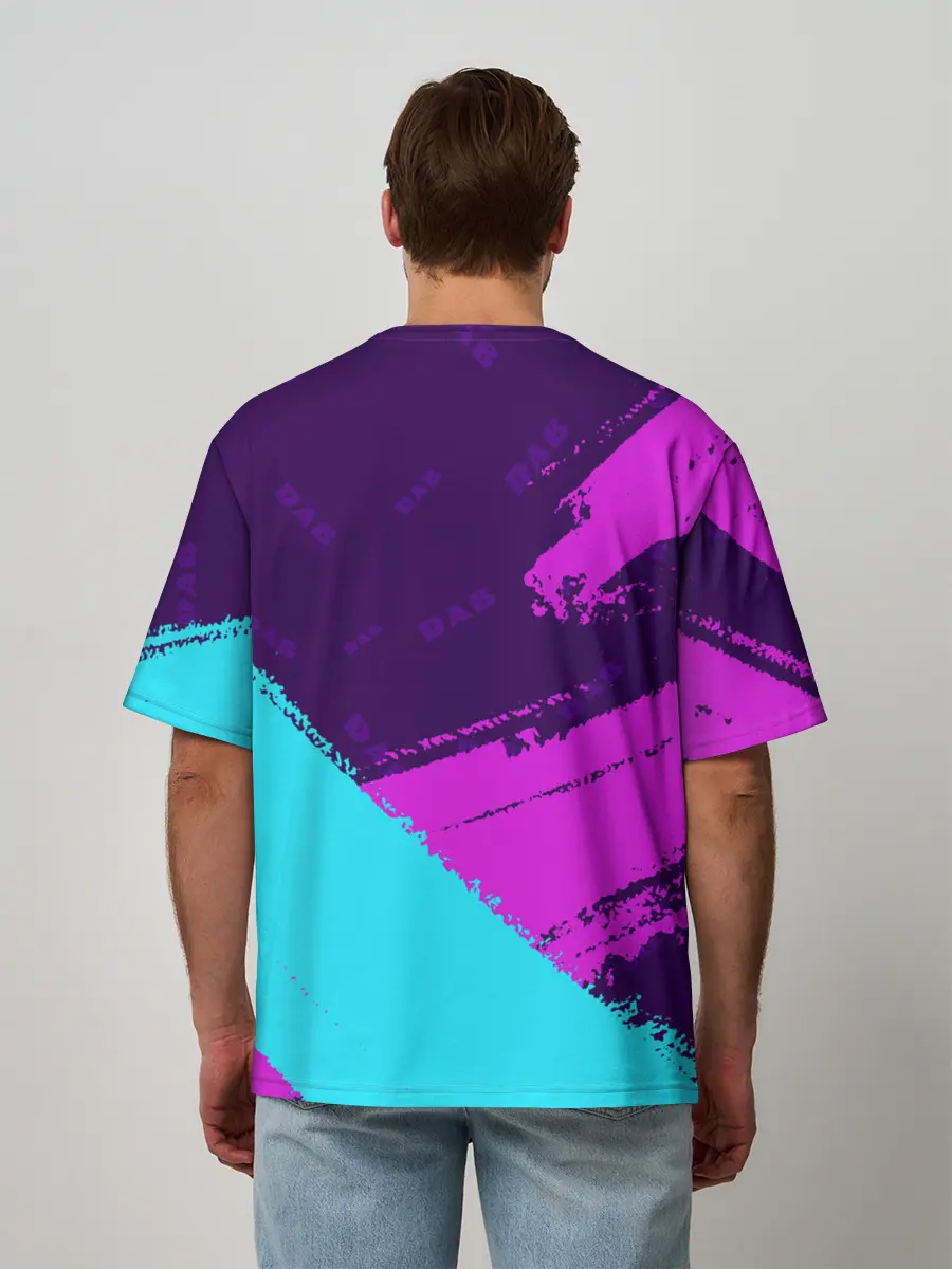 Мужская футболка оверсайз / ЕДИНОРОГ DAB