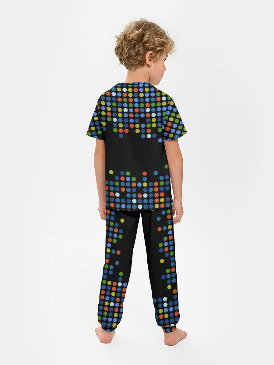 Детская пижама с брюками / Динозавр-игрок