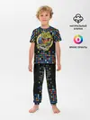 Детская пижама с брюками / Динозавр-игрок