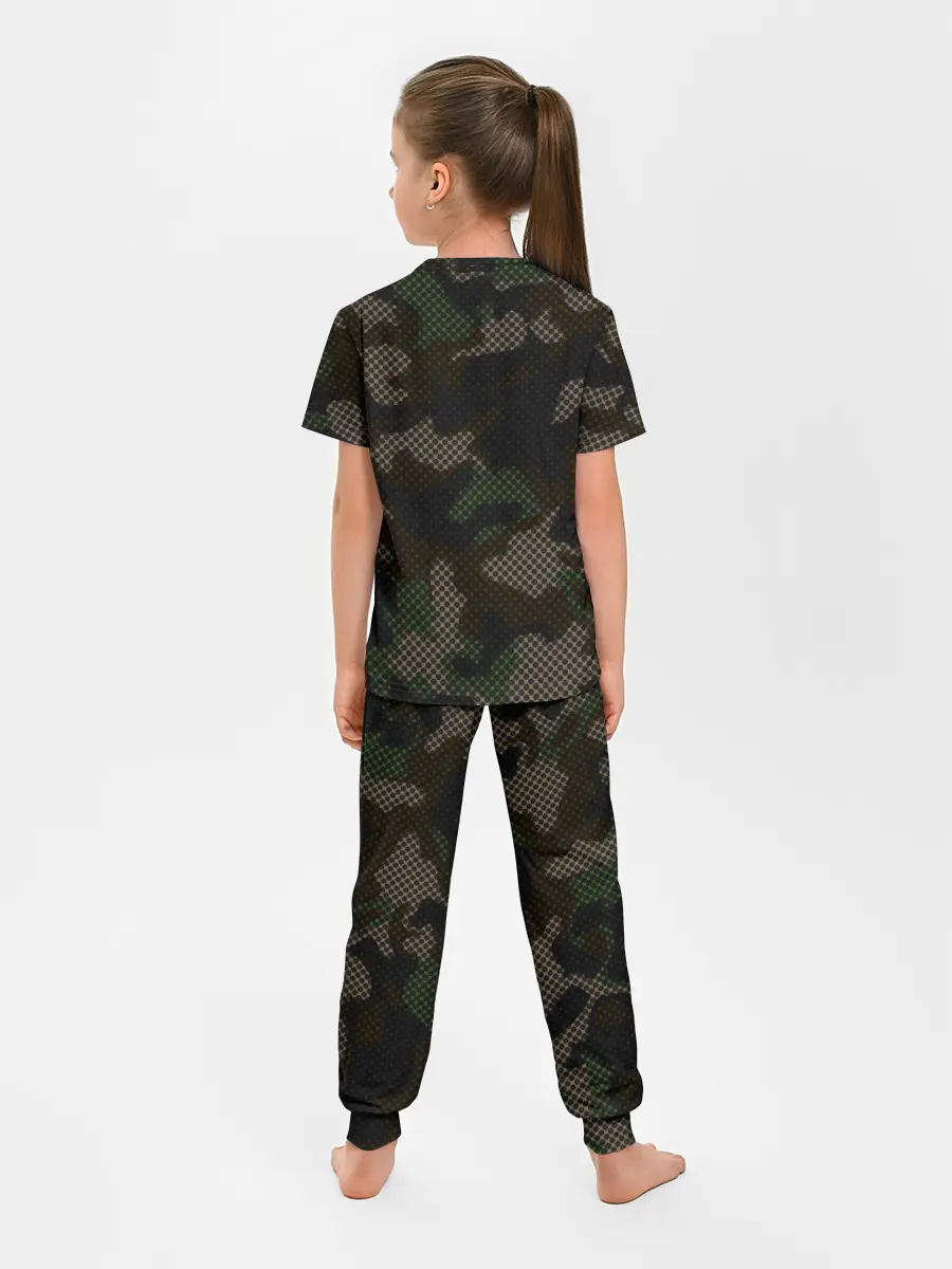 Детская пижама с брюками / КАМУФЛЯЖ